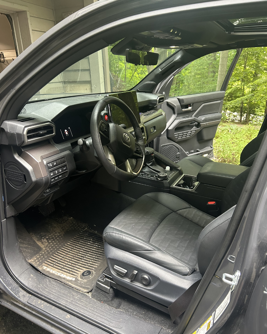 Toyota Tacoma — Full Interior Detail before detailing