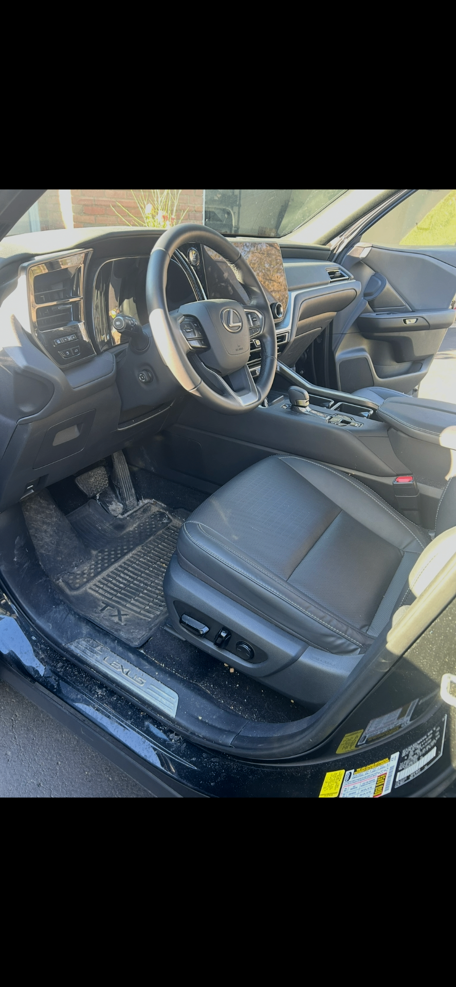 Lexus TX — Full Interior Detail before detailing
