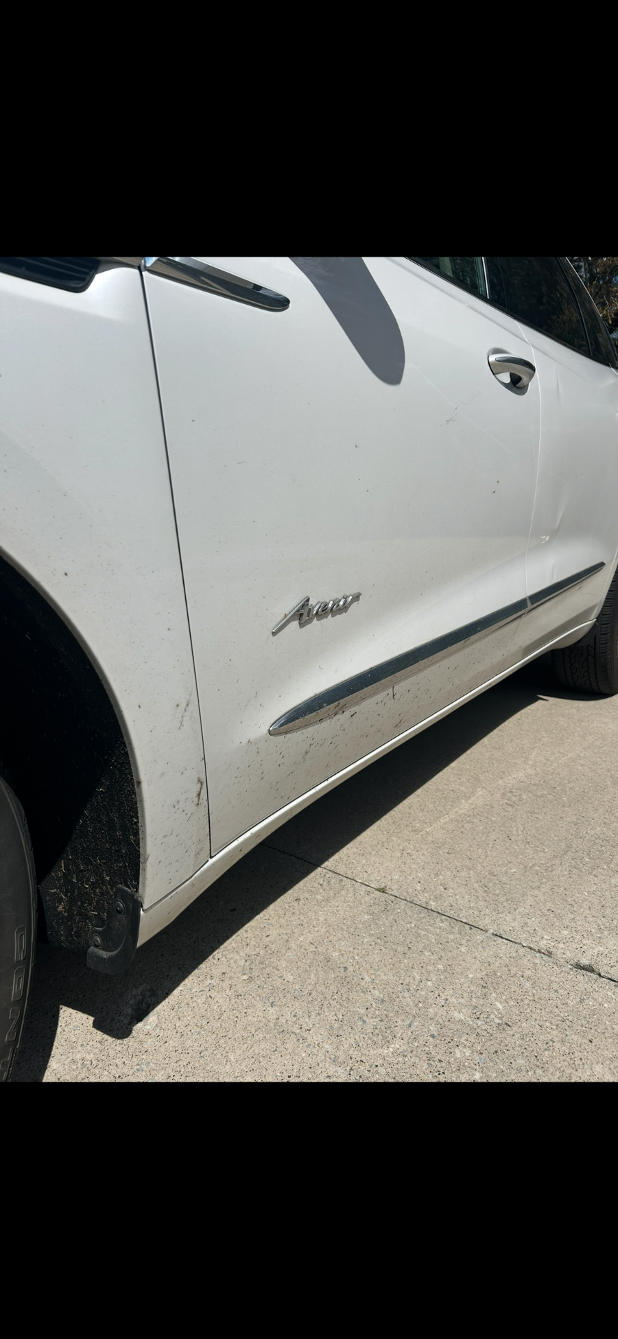 Buick Enclave Avenir — Clay N' Seal before detailing