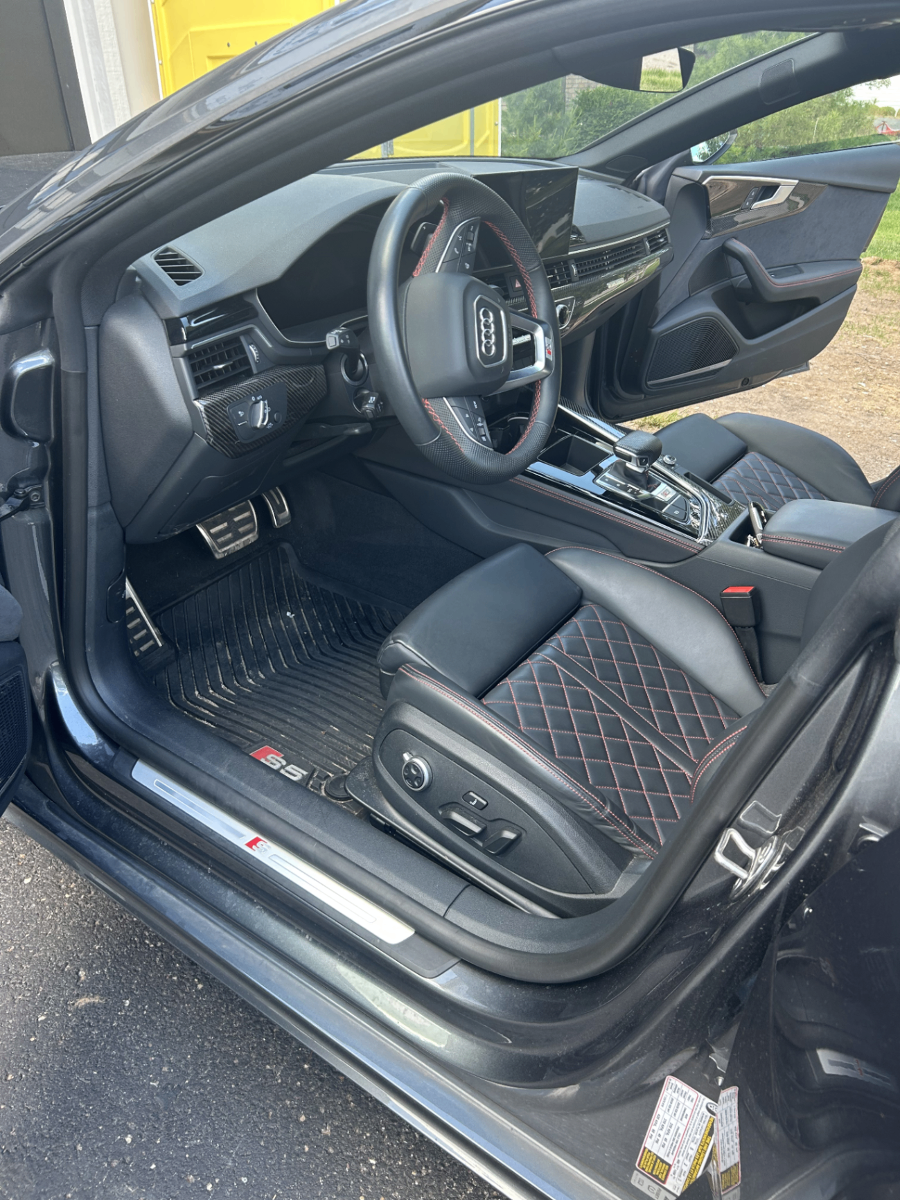 Audi S5 — Full Interior Detail before detailing